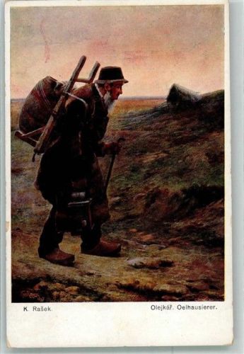 1919 sign. Rasek K. Ölhausierer Minerva 1055