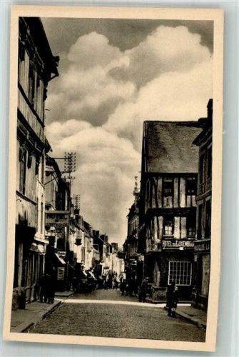 Bayeux 1944 Hotel du Luxemburg Strasse Rue St. Malo