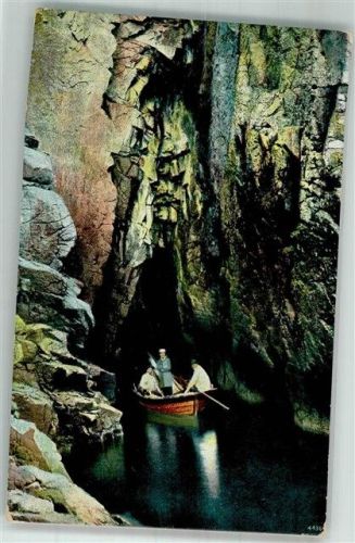 Bornholm Höhle Ruderboot