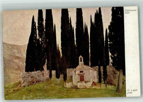 1918 sign. Lynch Zypressenhain B.K.W.I. Nr. 2042