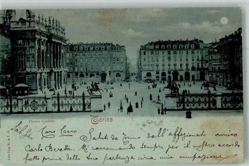 Torino 1898 Piazza Castello
