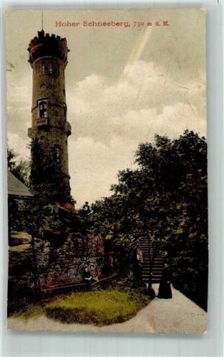 Jilové Aussichtsturm Hoher Schneeberg