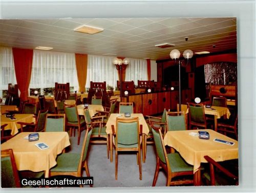Elsen Gasthaus Zum Sportplatz Innenaufnahme Gesellschaftsraum