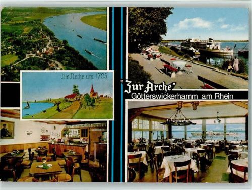 Götterswickerhamm Café Restaurant Zur Arche Innenaufnahmen Mehrfachaufnahme
