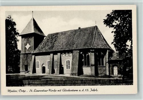 Müden St. Laurentius Kirche Glockenturm 13. Jahrhundert