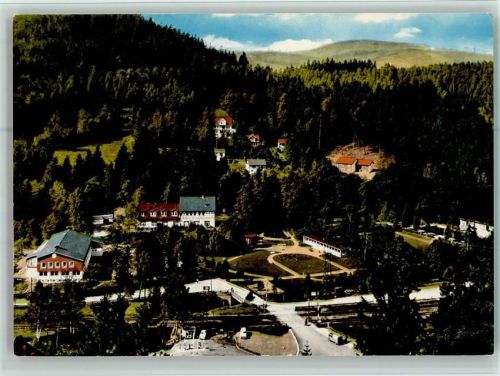 Lautenthal Luftaufnahme Blick auf den Kurpark