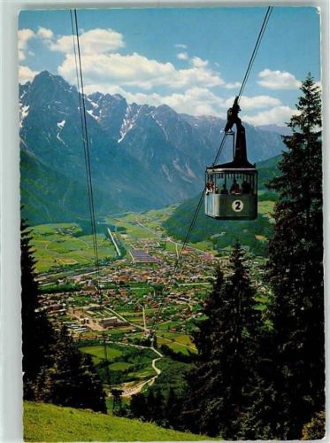 Lienz Zettersfeldbahn Im Hintergrund Spitzkofel Laserzgruppe