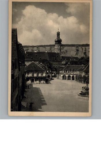 Weikersheim Weikersheim Marktplatz und Schloß AKU2
