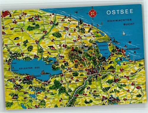 Hohwacht Karte Ostsee