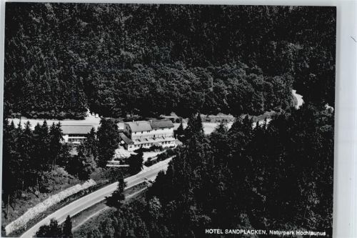 Sandplacken Hotel Sandplacken Fliegeraufnahme
