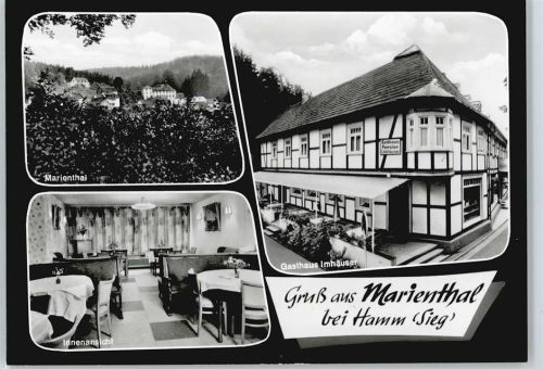 57577 W5231 Marienthal , Westerw - Cafe Restaurant Pension Gasthaus Imhäuser