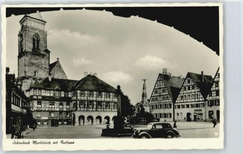 Schwabach Marktplatz