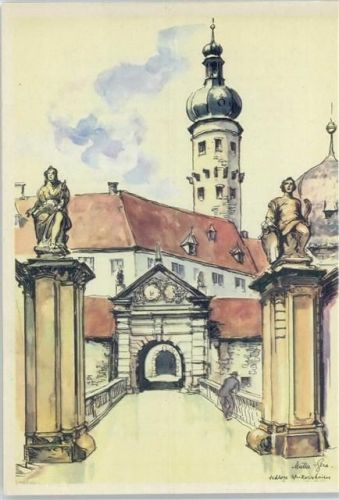Weikersheim Sammelbild Schweinfurter Tagblatt