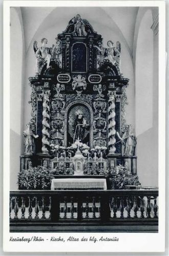 97653 W8743 Kreuzberg a d Rhön - Altar im Kloster