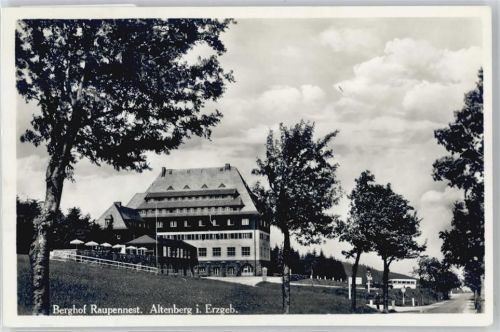 Altenberg Gasthaus Waldschänke Altes Raupennest