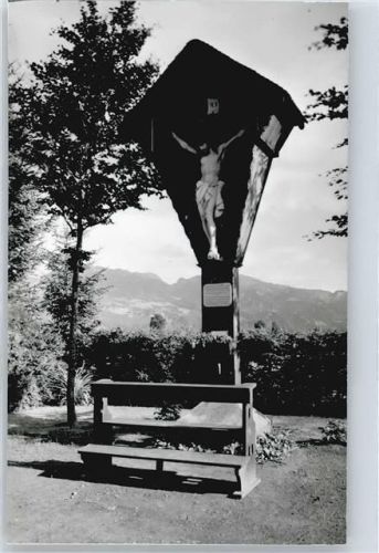 Lustenau Foto Jesus Kreuz Bank Baum