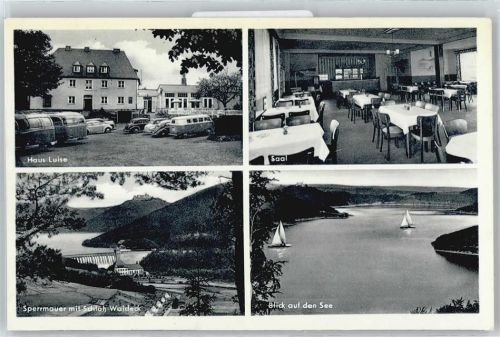 Edersee Gaststätte Sperrmauer Schloss See Auto