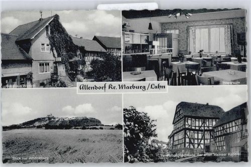 Allendorf Gasthaus Weitzel, Amönenburg, Mainzer Kellerei