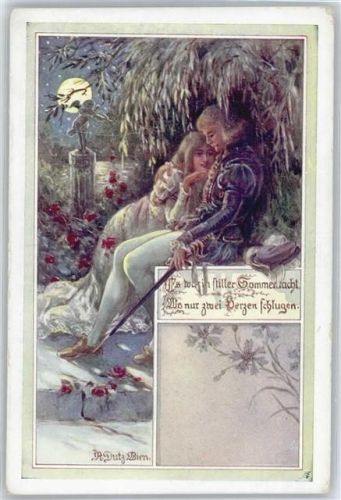Südmark Verein No. 74 , Sommernacht , sign. R.Dutz