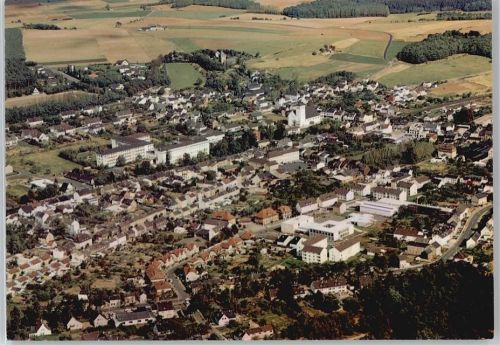 Mechernich Fliegeraufnahme Feld Haus Baum Gesamtansicht