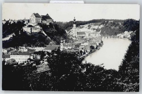 Burghausen Fluss Berg