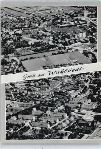 Wahlstedt Fliegeraufnahme Gesamtansicht Feld Haus Baum