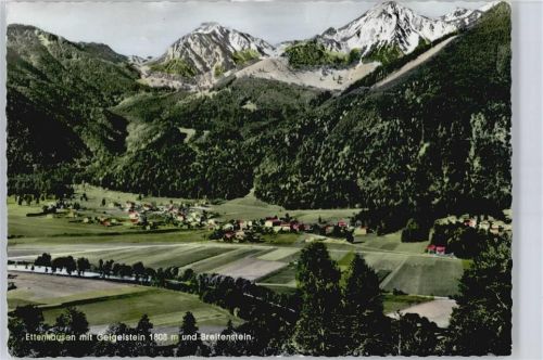 Ettenhausen Luftaufnahme, Berge