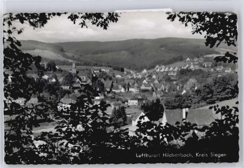 Hilchenbach Gesamtansicht mit Kirche