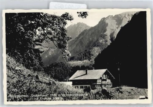 Hinterstein Berggasthof Giebelhaus