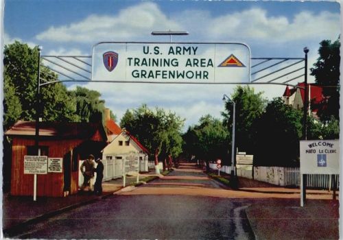 Grafenwöhr Lagereingang Wache 1