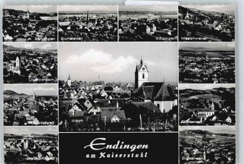 Endingen Gesamtansichten Ortschaften