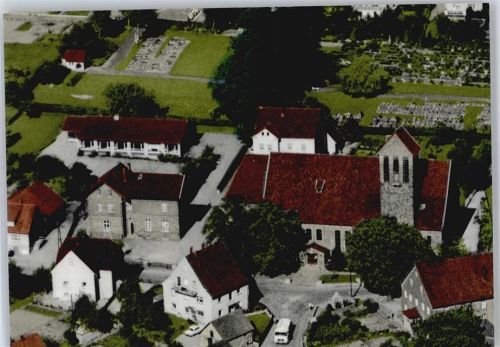Garbeck Luftaufnahme, Kirche