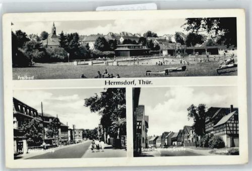 Hermsdorf Schwimmbad, Ernst-Thälmann-Straße