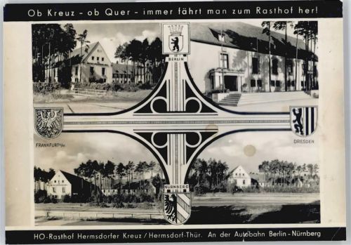 Hermsdorf Rasthof A9 Hermsdorfer Kreuz