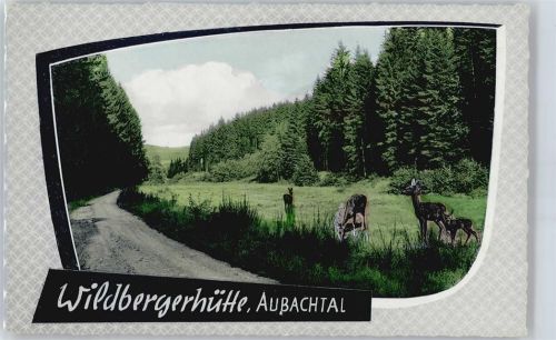Wildbergerhütte Aubachtal