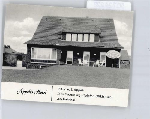 Suderburg Appelts Hotel, Kalender