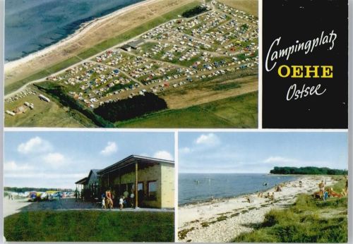 Kappeln Luftaufnahme Campingplatz Oehe