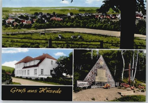 Hüsede Gesamtansicht, Denkmal