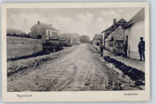 Pignicourt Hauptstrasse