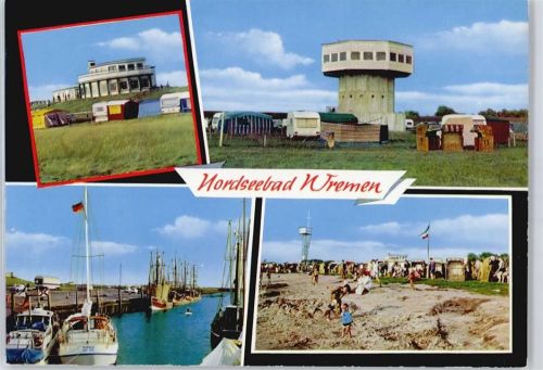Wremen Strandhalle, Hafen, Strand