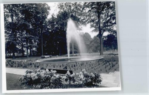 Hohenwestedt Foto mit Negativ, Springbrunnen