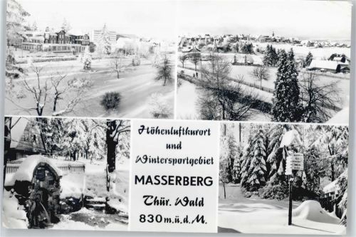 Masserberg Teilansichten im Winter