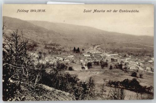 Saint-Maurice-sous-les-Cotes Feldzug 1914/15 Combreshöhe AKU2