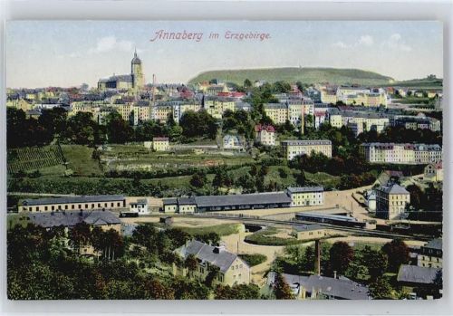Annaberg Gesamtansicht, Eisenbahn