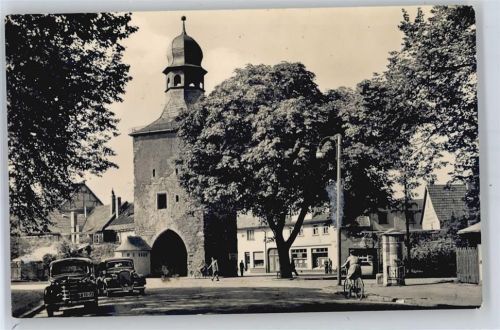 Sömmerda Erfurter Tor, Auto, Litfaßsäule