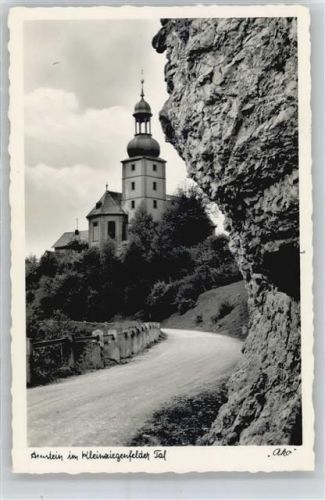 Arnstein Kleinziegenfelder Tal, Kirche, Landpoststempel