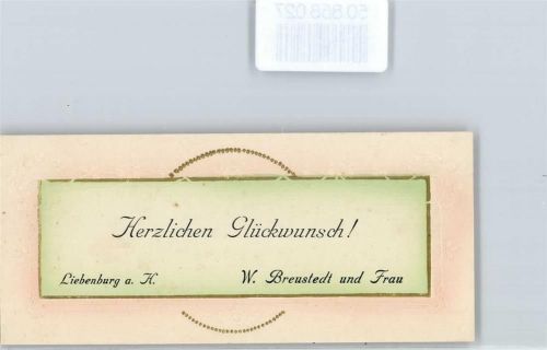 Liebenburg Herzlichen Glückwunsch