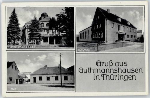 Guthmannshausen Kulturhaus, Landesschule des V.d.G.B.