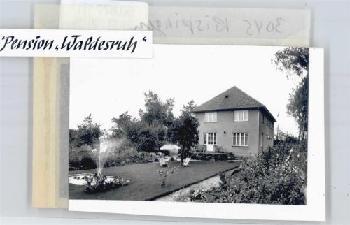 Bispingen Foto mit Negativ, Pension Waldesruh