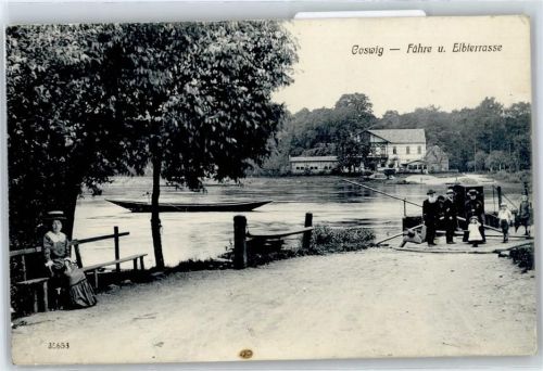 Coswig Fähre, Elbterrasse